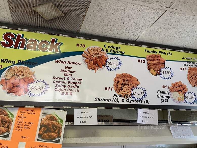 Jville Crab Shack - Jacksonville, FL menu_pic