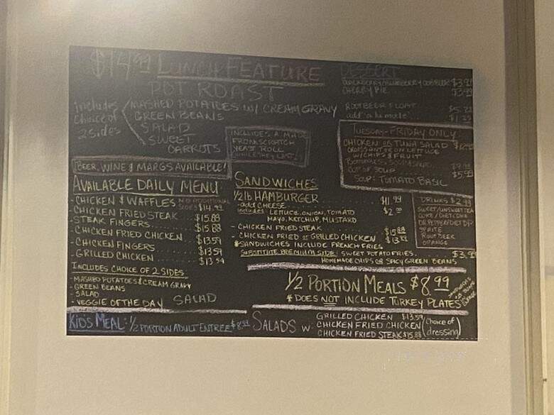 Ol' Girls Kitchen - Kingsville, TX menu_pic