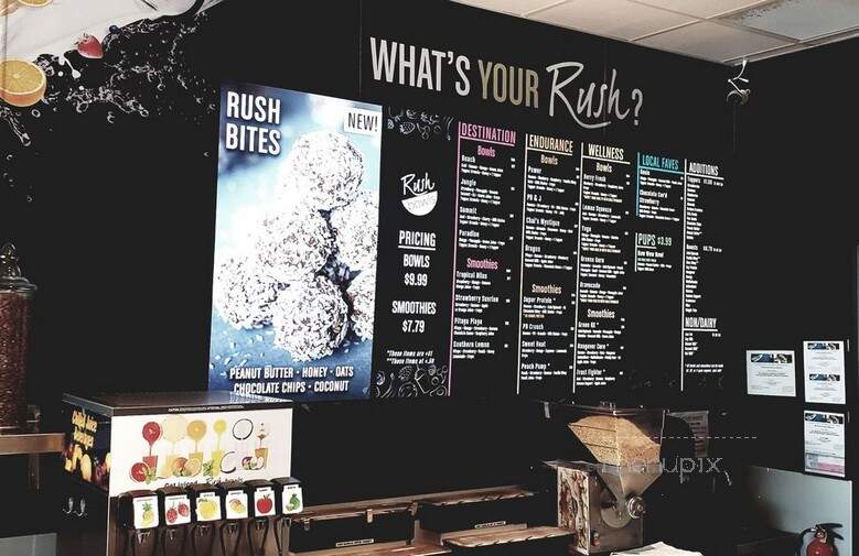 Rush Bowls - Frisco, TX menu_pic