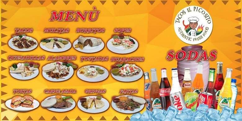 Tacos el Picosito - Los Angeles, CA menu_pic
