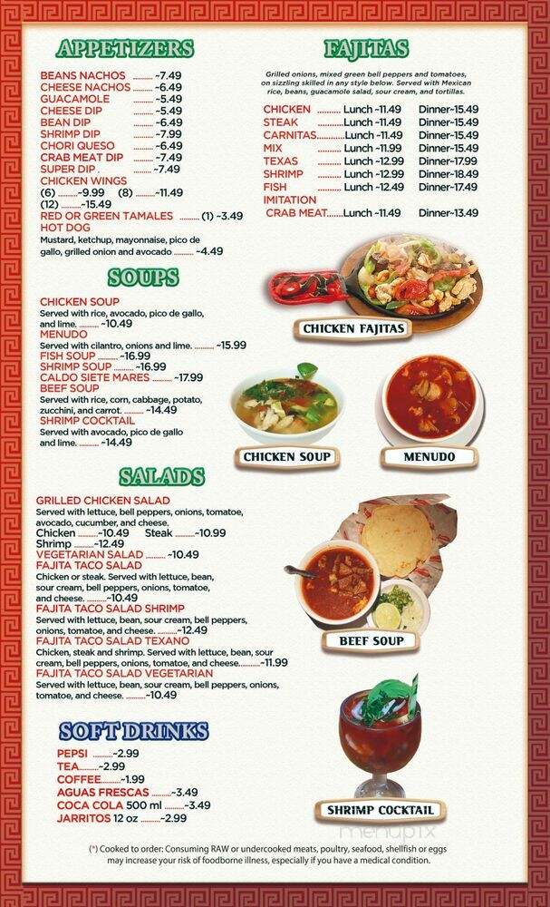 Taqueria El Gallito - High Point, NC menu_pic