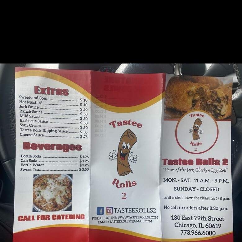 Tastee Rolls 2 - Chicago, IL menu_pic