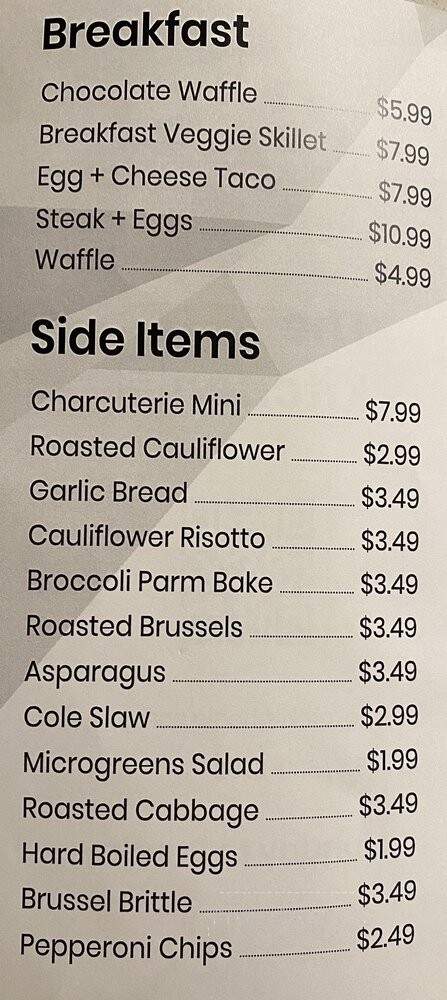 The KETO Kitchen - Iowa City, IA menu_pic