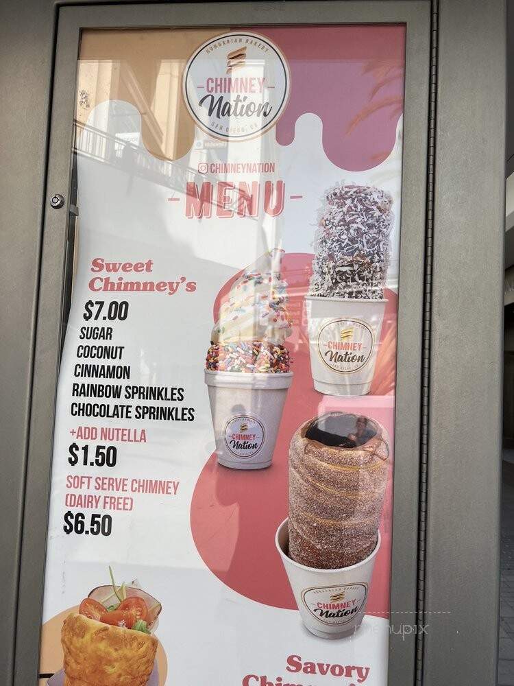 Chimney Nation - San Diego, CA menu_pic