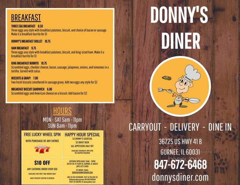 Donny's Diner - Gurnee, IL