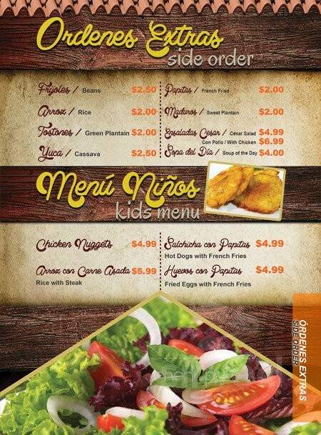 El Rinconcito Colombiano 3 - Lake Worth, FL menu_pic