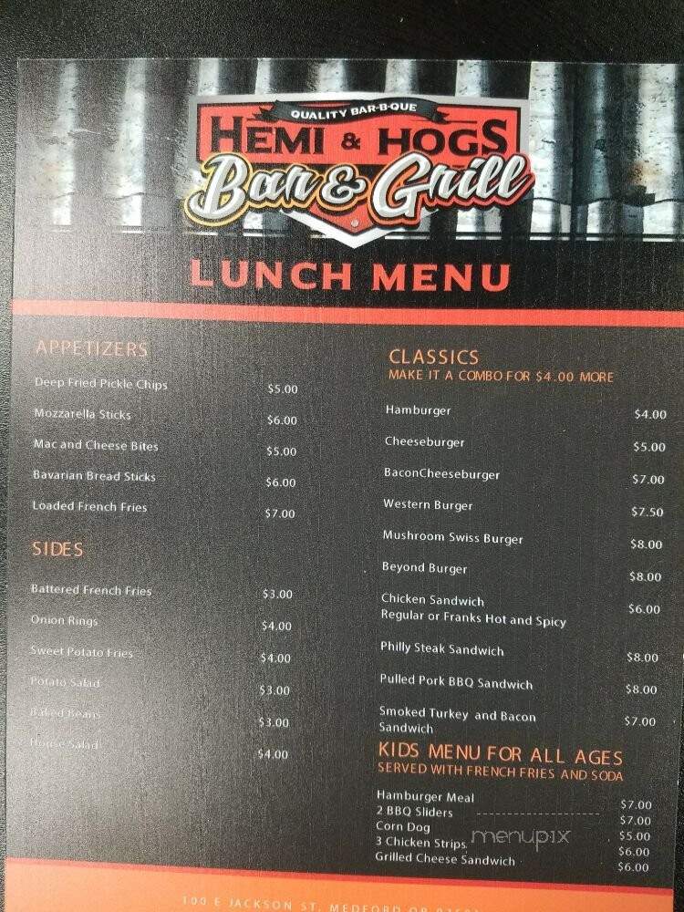 Hemi and Hogs Bar and Grill - Medford, OR
