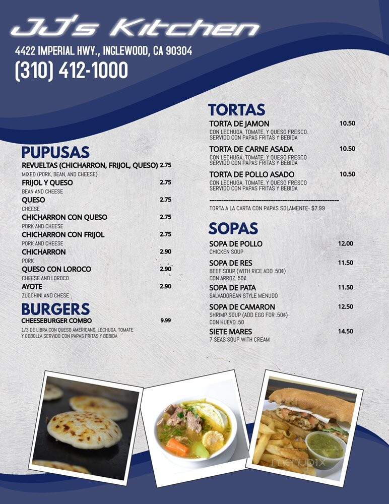 JJ's Kitchen - Inglewood, CA menu_pic