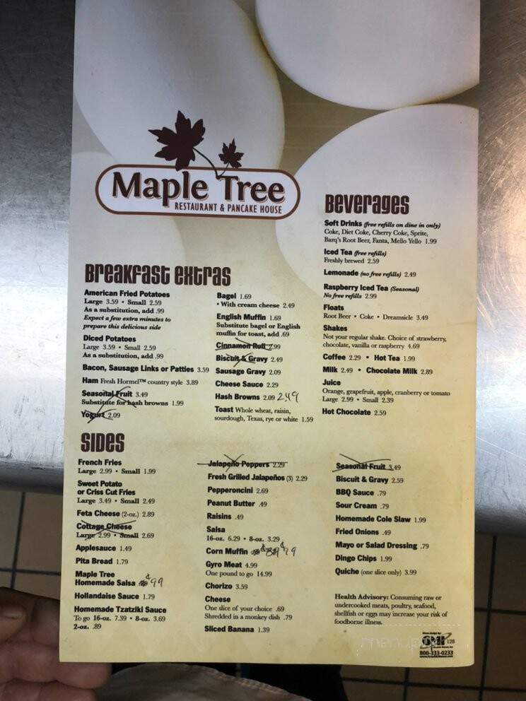 Maple Tree Restaurant & Pancake House - Appleton, WI