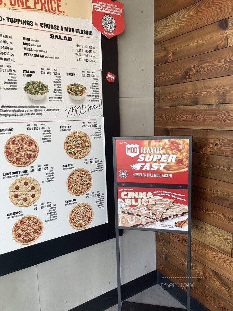 MOD Pizza - Denver, CO menu_pic