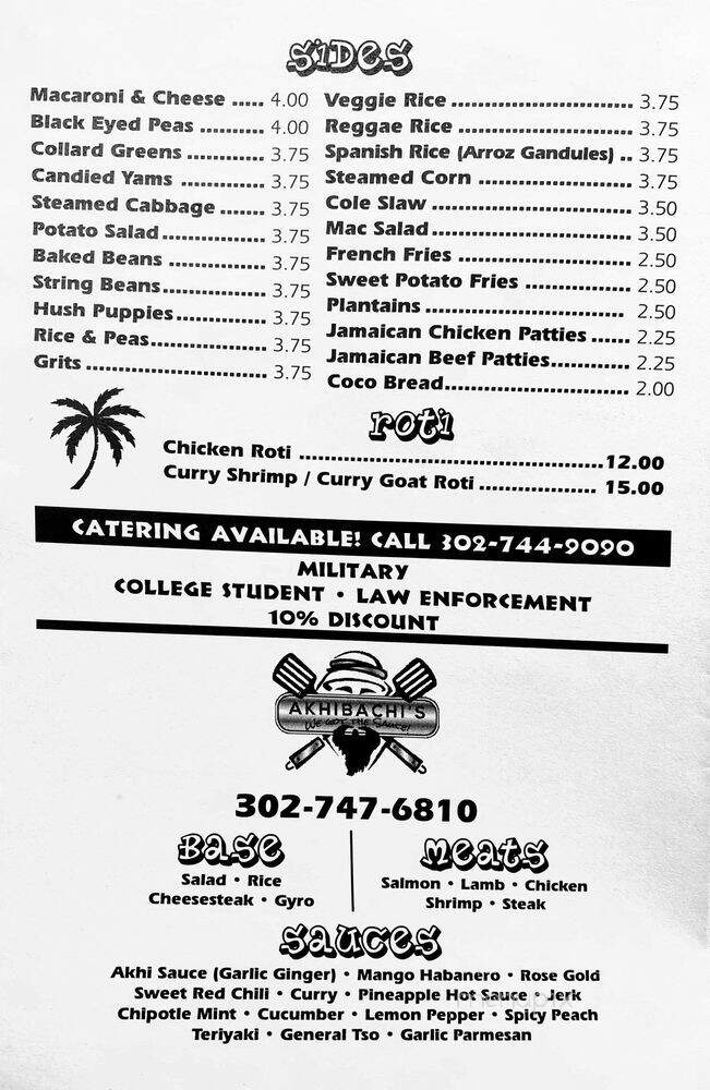 Momma G's Soul Food and Jamaican Restaurant - Dover, DE menu_pic