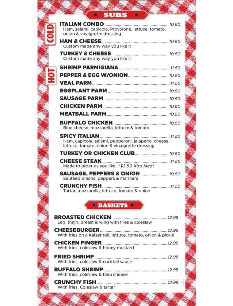 Pizza Connection - North Fort Myers, FL menu_pic