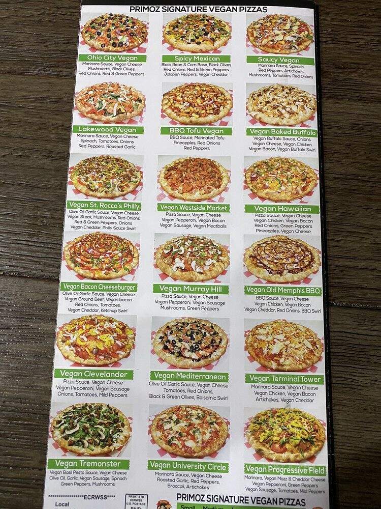Primoz Pizza - Parma, OH