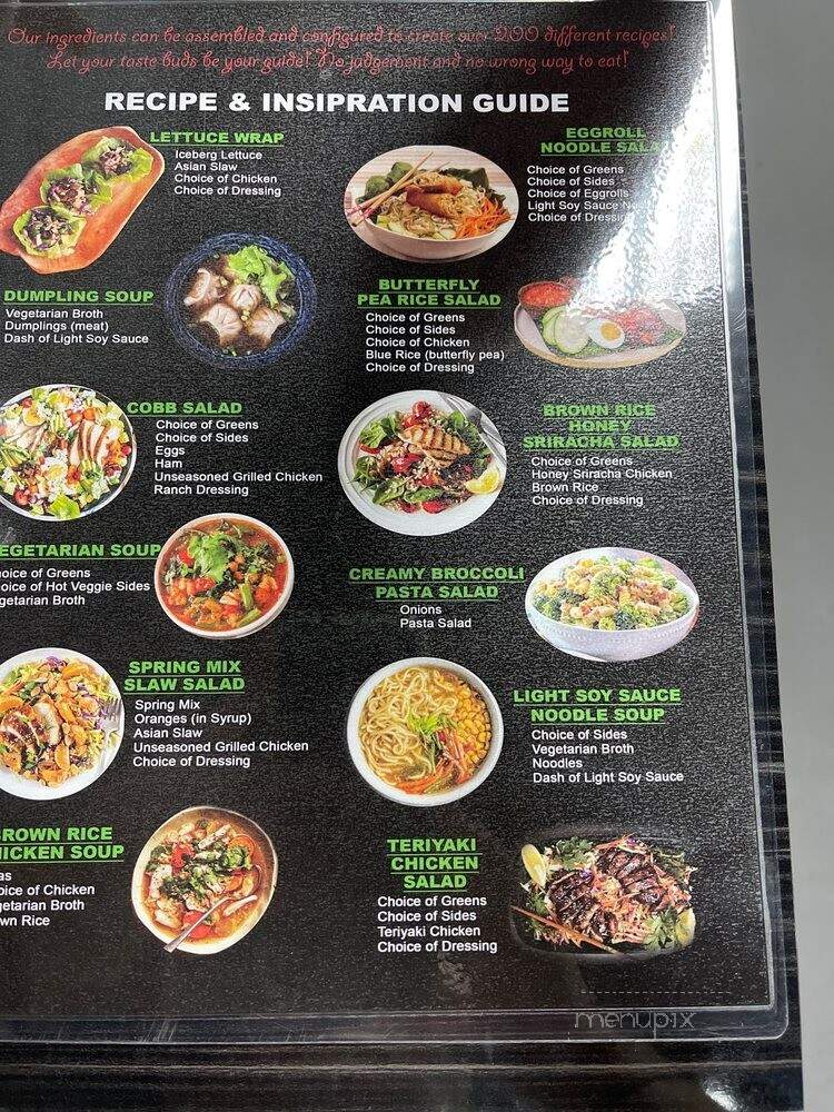 Simply Asian Salads - Tampa, FL menu_pic
