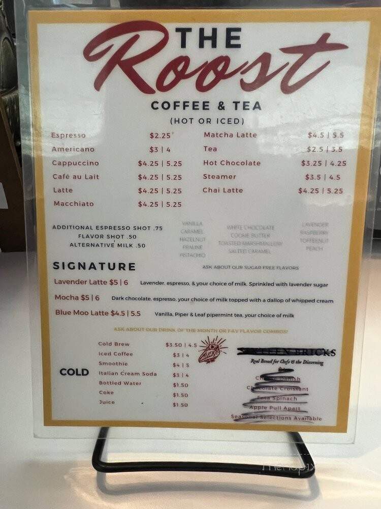 The Roost Latonia - Covington, KY menu_pic