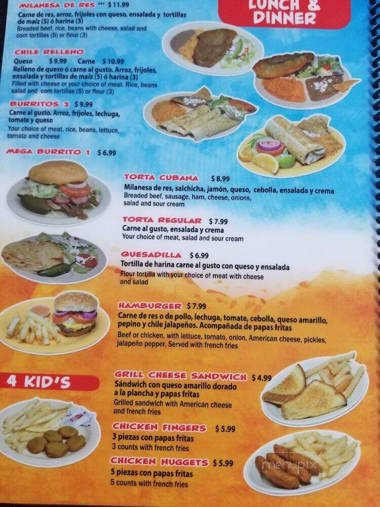 Tortilleria El Taquito Marisquero - Austin, TX menu_pic
