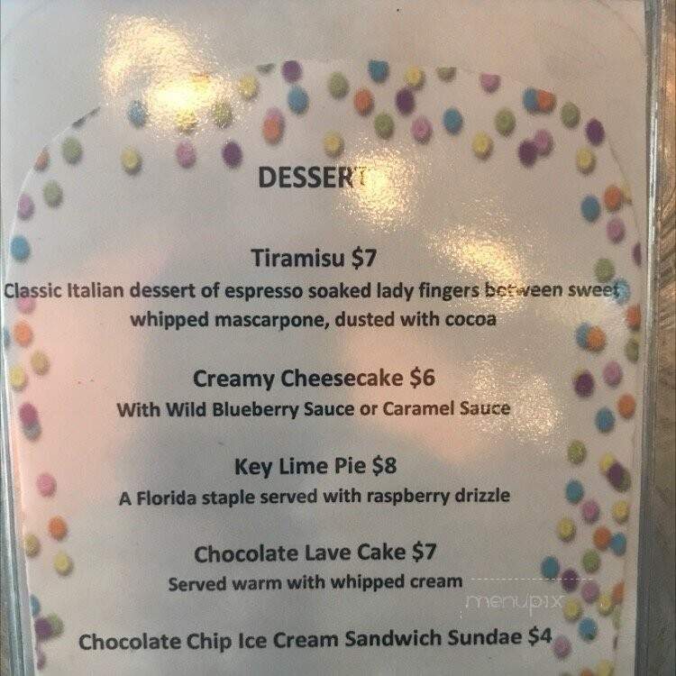 Up To No Good Tavern - Apalachicola, FL menu_pic