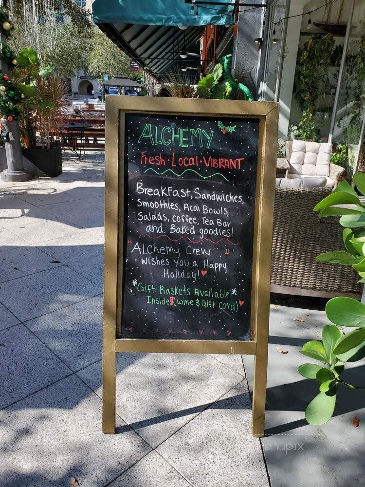 Alchemy Juice - West Palm Beach, FL menu_pic