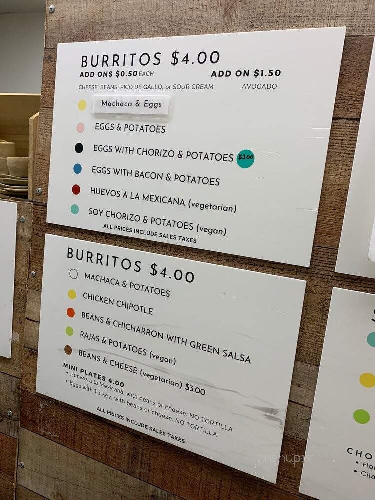 BurritoBreak - Los Angeles, CA menu_pic