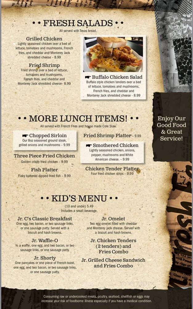 C's Waffles Port Orange - Port Orange, FL menu_pic