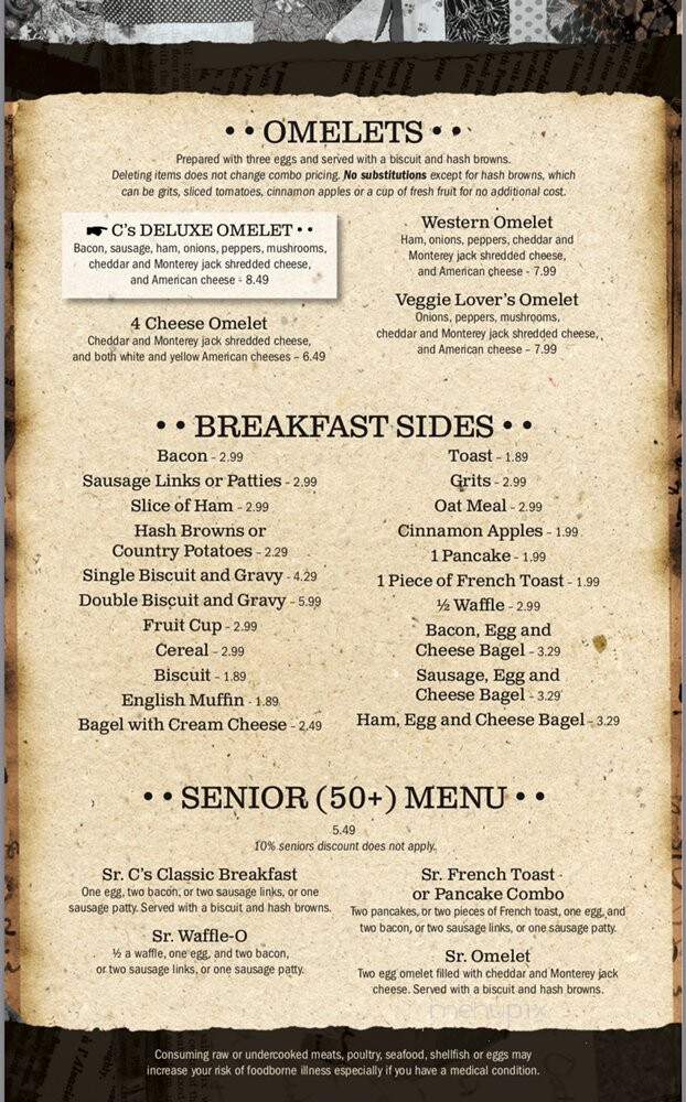 C's Waffles Port Orange - Port Orange, FL menu_pic