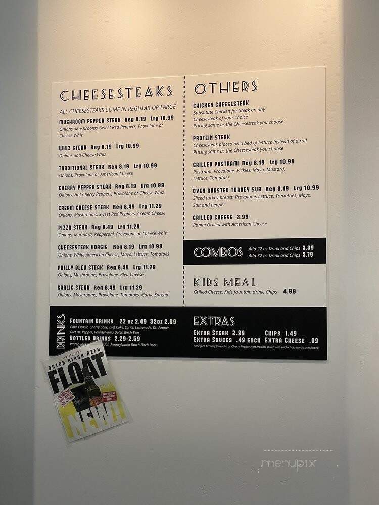 DP Cheesesteaks - St. George, UT menu_pic
