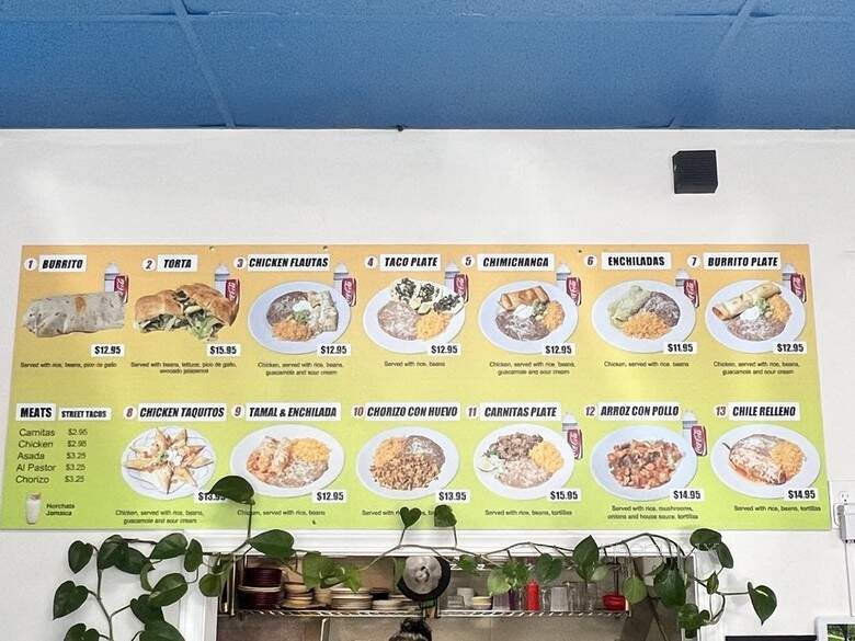El Jacalito - Everett, WA menu_pic