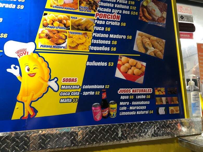 Empanadas y Arepas Jovi - San Antonio, TX menu_pic
