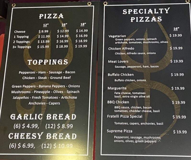 Fratelli Pizza - Aurora, CO menu_pic