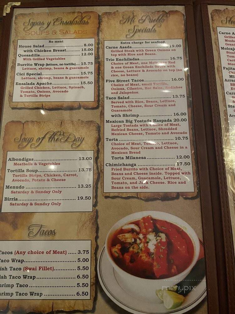 Mi Pueblo Santa Rosa - Santa Rosa, CA menu_pic