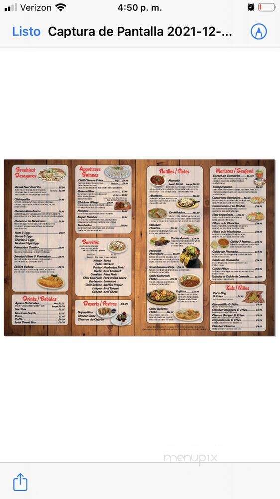 Tacos Chihuas - Brighton, CO menu_pic
