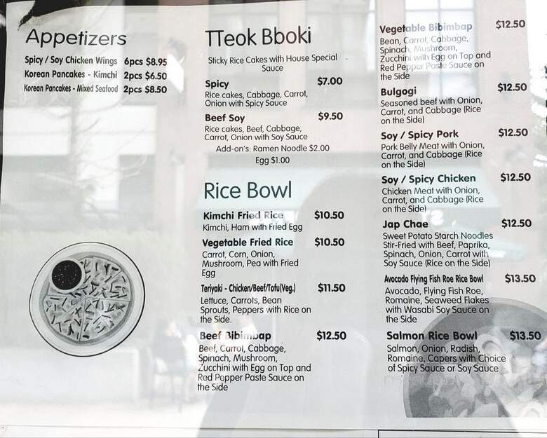 The Corner Kitchen - Vancouver, BC menu_pic