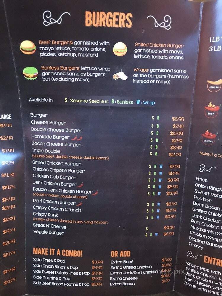 Toppings - Vaughan, ON menu_pic