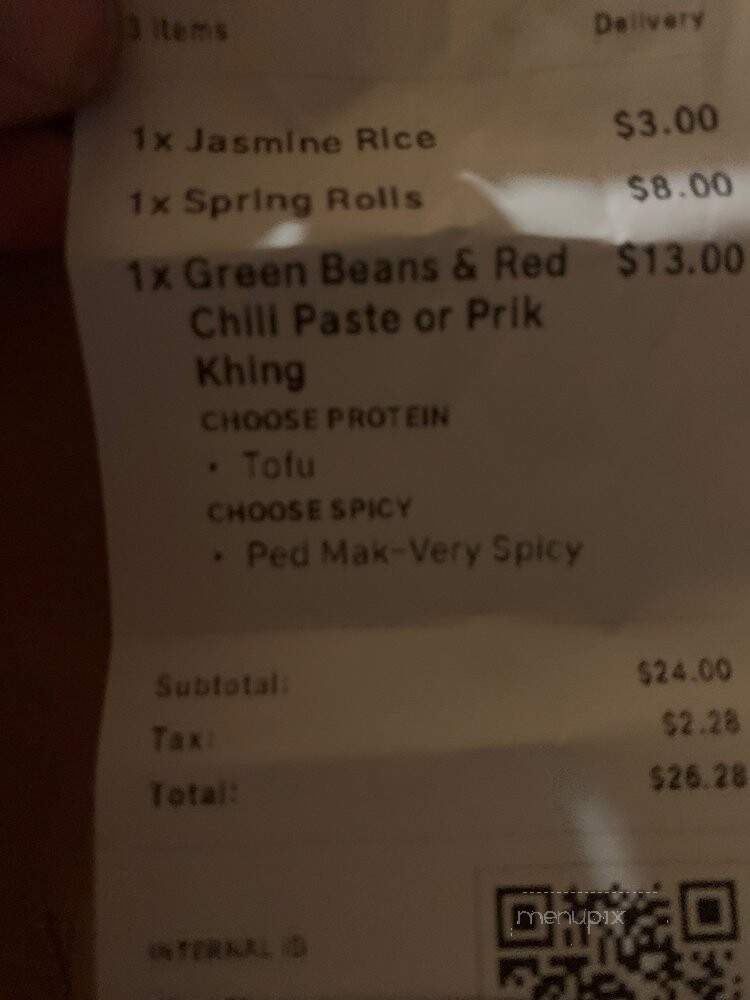 Tuk Tuk Thai - Los Angeles, CA menu_pic