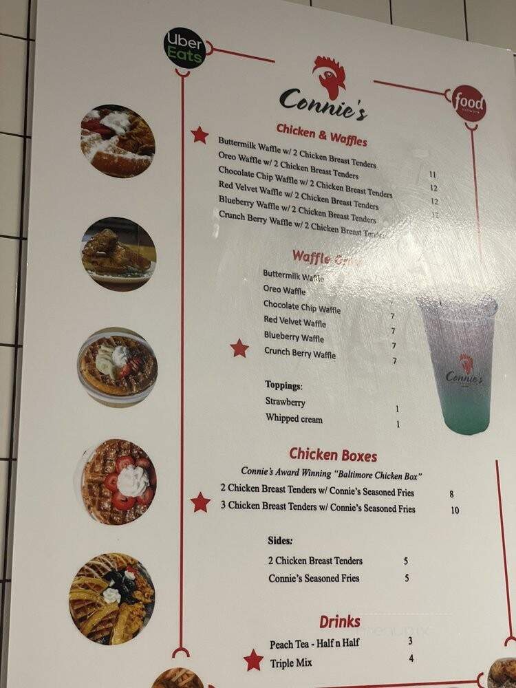 Connie's Chicken and Waffles - Wilmington, DE menu_pic