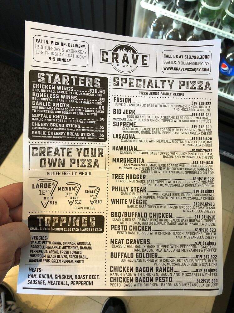 Crave Pizza - Queensbury, NY