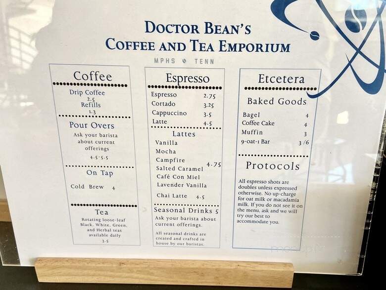 Dr. Bean's Coffee and Tea Emporium - Memphis, TN