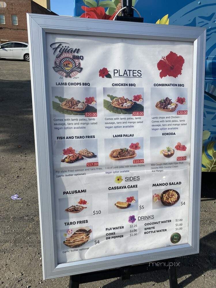 Fijian BBQ - Hayward, CA menu_pic