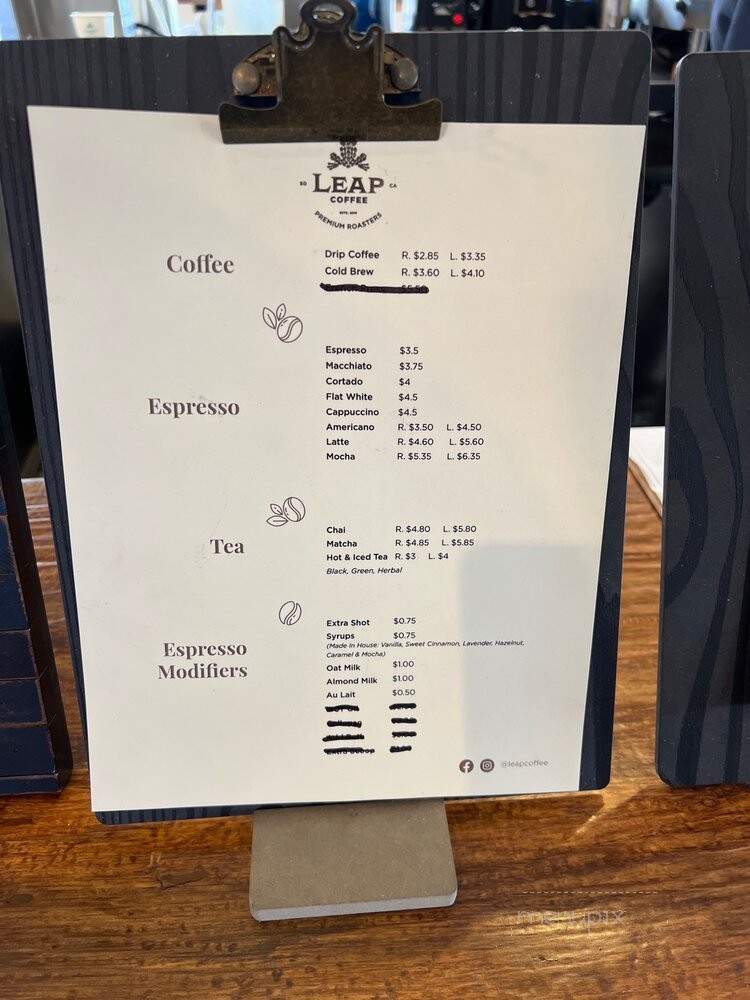 Leap Coffee - San Diego, CA