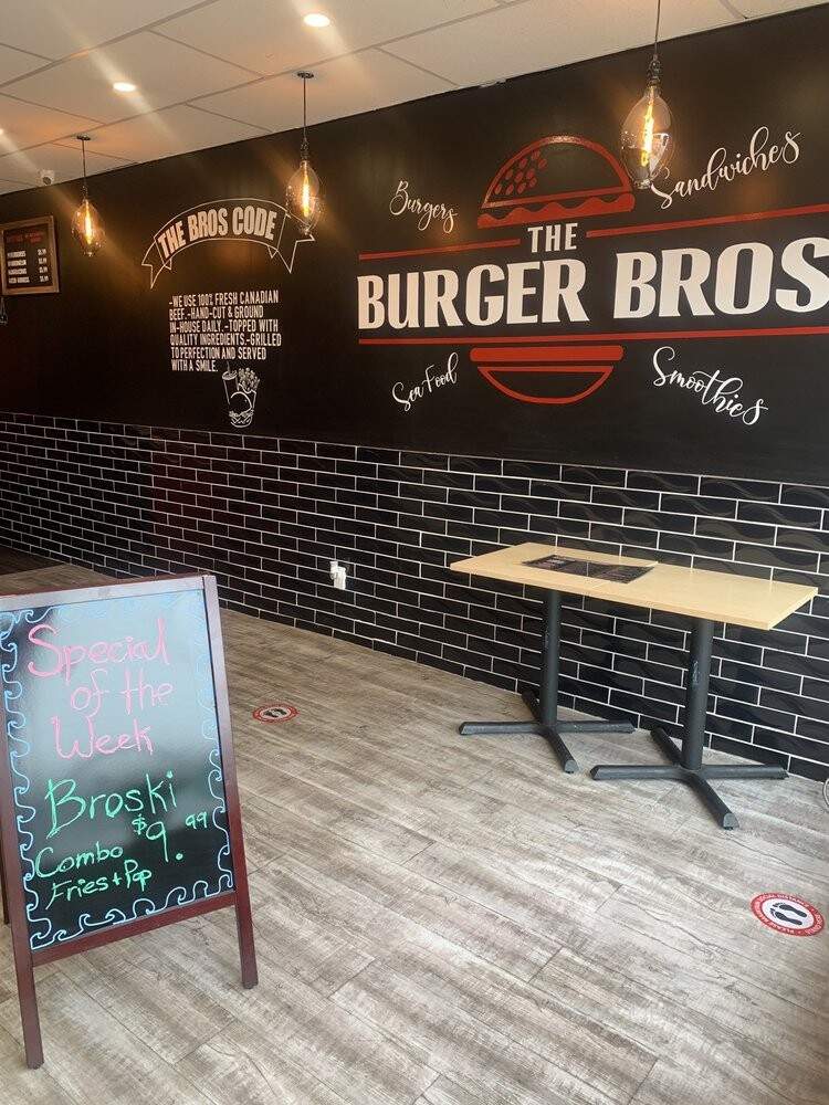 The Burger Bros - Mississauga, ON menu_pic