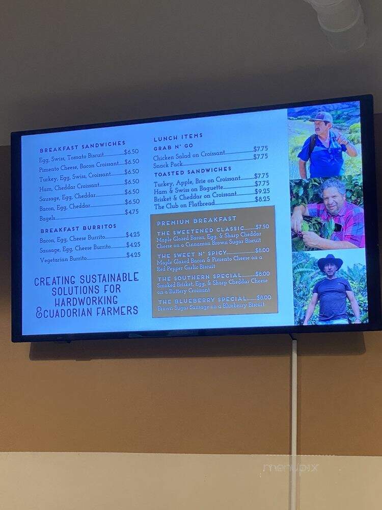 Z Beans Coffee - Macon, GA menu_pic
