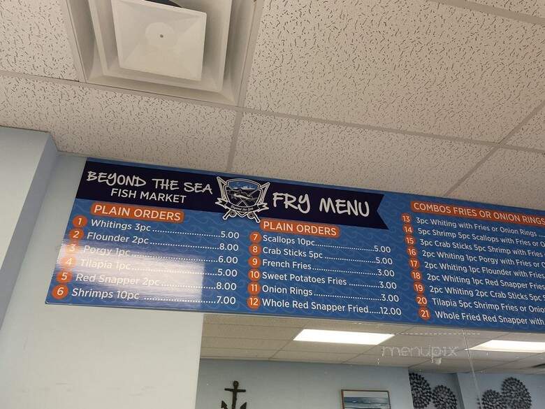 Beyond the Sea Fish Market and Take Out - Staten Island, NY menu_pic