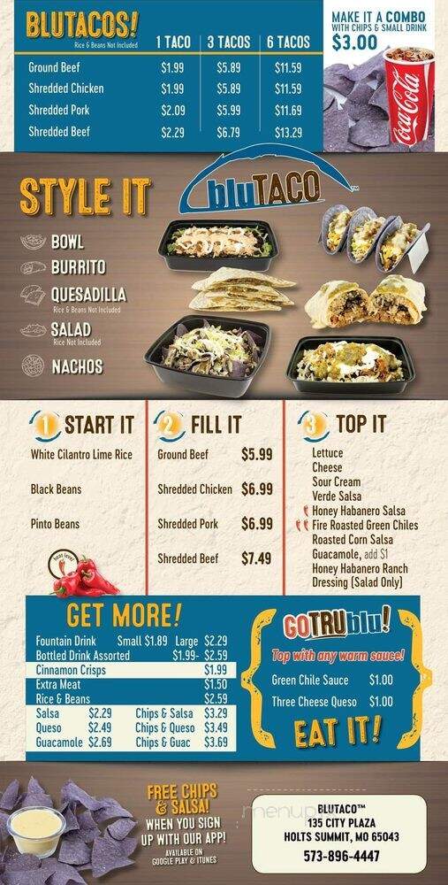BluTaco - Holts Summit, MO menu_pic