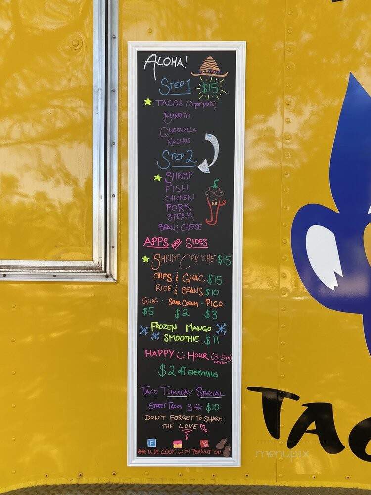 Maui Taco Loco - Paia, HI menu_pic