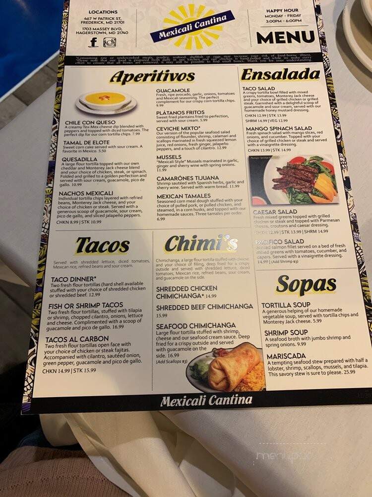 Mexicali Cantina - Hagerstown, MD