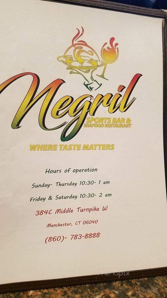 Negril Sports Bar and Seafood Restaurant - Manchester, CT