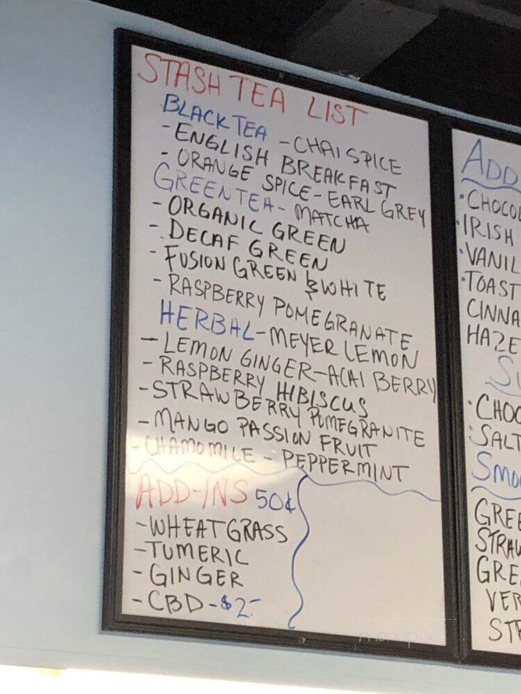 Queens Coffee Bar - Charlotte, NC menu_pic