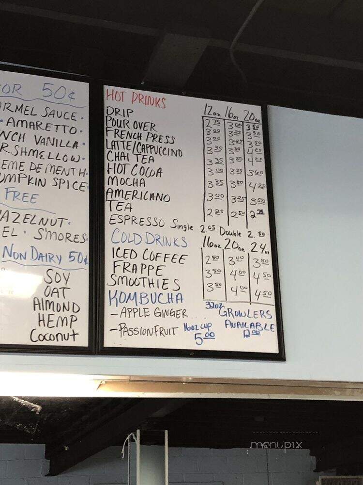 Queens Coffee Bar - Charlotte, NC menu_pic