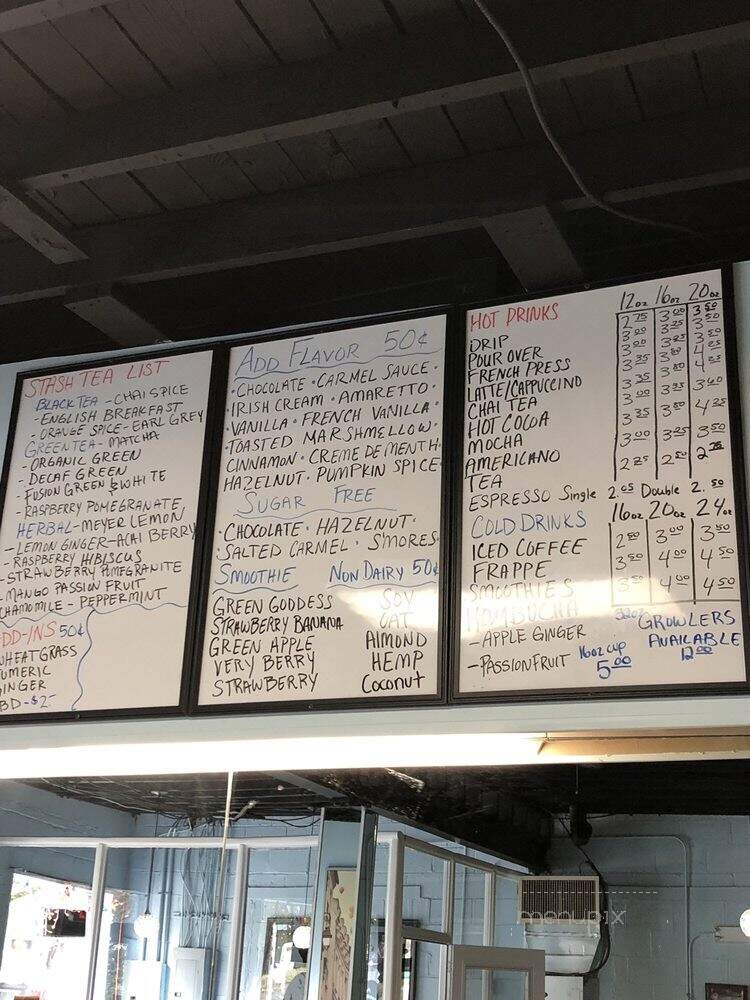 Queens Coffee Bar - Charlotte, NC menu_pic