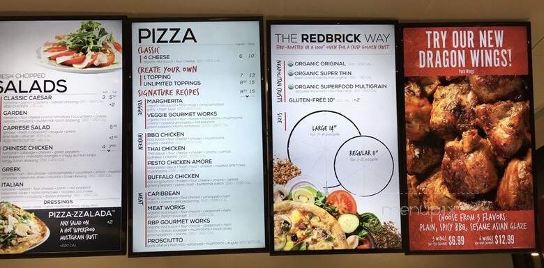 Red Brick Pizza Kitchen Cafe - Milwaukee, WI menu_pic
